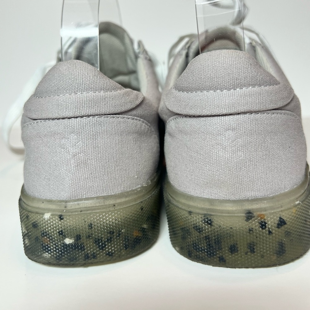 STEVE MADDEN COOL PLANET SUNNYY SNEAKERS GRAY SZ 7 RECYCLED/ORGANIC MATERIALS - Picture 5 of 8